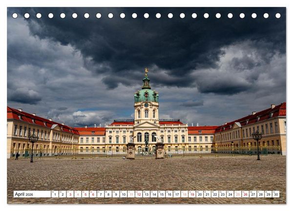 Produktbild: Faszination Berlin - Stadtansichten zwischen Himmel und Spree (Tischkalender 2026 DIN A5 quer), CALVENDO Monatskalender
