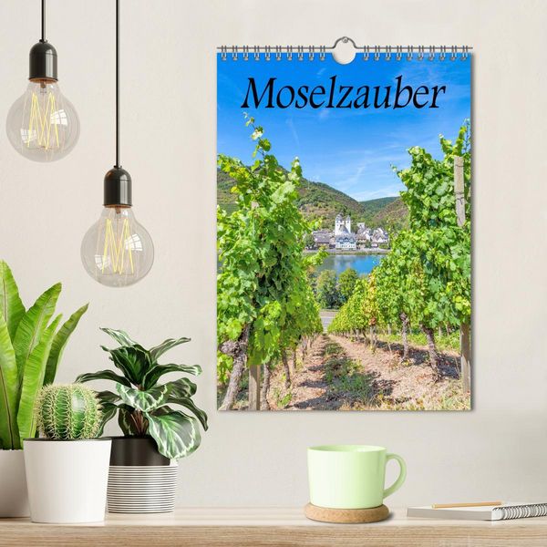 Produktbild: Moselzauber (Wandkalender 2026 DIN A4 hoch), CALVENDO Monatskalender