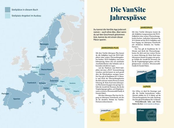 Produktbild: VanSite Stellplatzf&uuml;hrer 2025