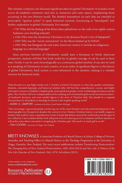 Produktbild: A Timeline of Global Christianity