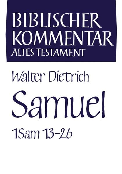 Produktbild: Samuel (1 Sam 13-26)