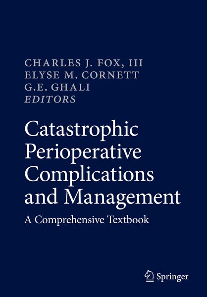 Produktbild: Catastrophic Perioperative Complications and Management