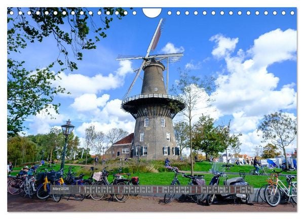 Produktbild: Ein Blick auf Leiden (Wandkalender 2026 DIN A4 quer), CALVENDO Monatskalender