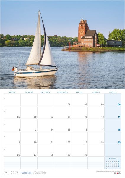 Produktbild: Hamburg &hellip;meine Perle Kalender 2027