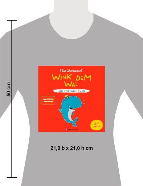 Produktbild: Wink dem Wal - Ein Mitmachbuch zum Sch&uuml;tteln, Schaukeln, Pusten, Klopfen und sehen, was dann passiert