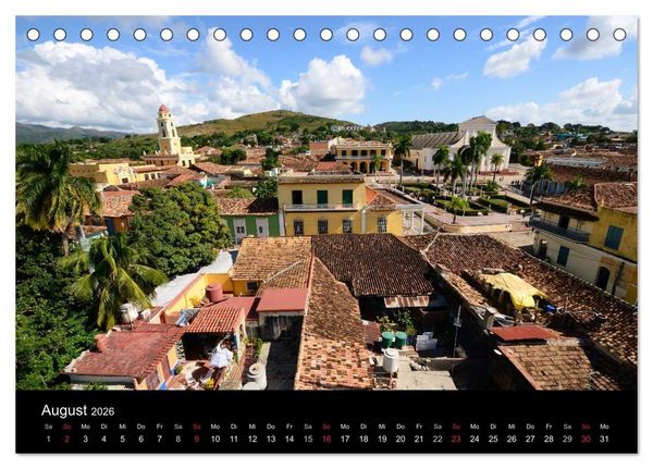 Produktbild: Cuba Real - Vielfalt der Karibik (Tischkalender 2026 DIN A5 quer), CALVENDO Monatskalender