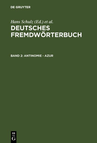 Produktbild: Antinomie - Azur