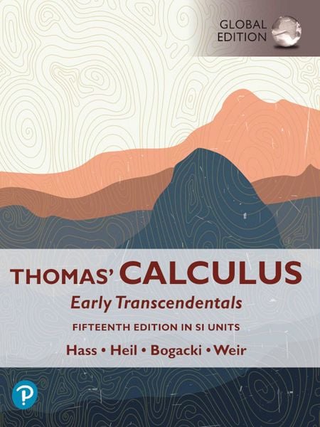 Produktbild: Thomas' Calculus: Early Transcendentals, eBook, SI Units