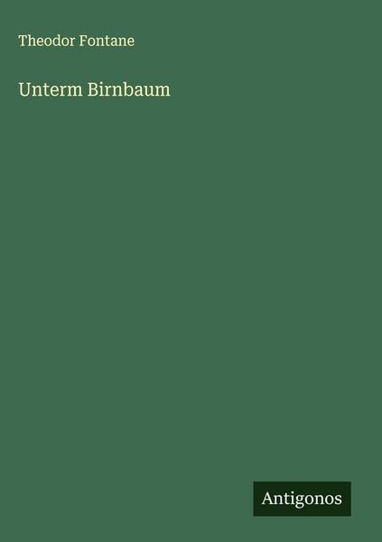 Produktbild: Unterm Birnbaum