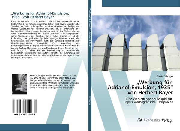 Produktbild: "Werbung f&uuml;r Adrianol-Emulsion, 1935" von Herbert Bayer