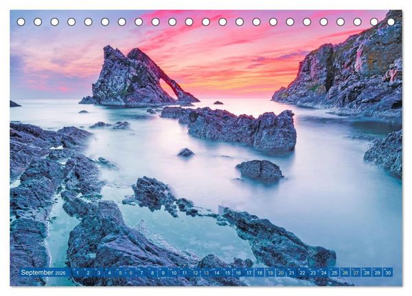 Produktbild: Farben und Muster der Erde (Tischkalender 2026 DIN A5 quer), CALVENDO Monatskalender