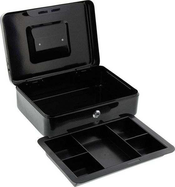 Produktbild: Burg W&auml;chter 10700 Geldkassette (B x H x T) 250 x 90 x 180mm Schwarz