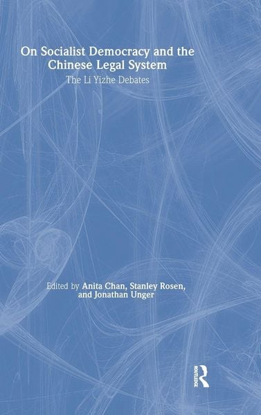 Produktbild: On Socialist Democracy and the Chinese Legal System