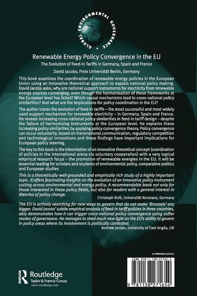 Produktbild: Renewable Energy Policy Convergence in the EU