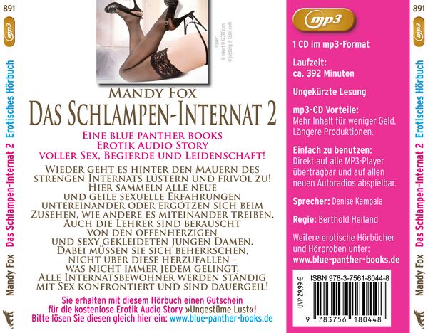 Produktbild: Das Schlampen-Internat 2 | Erotik Audio Story | Erotisches H&ouml;rbuch MP3CD