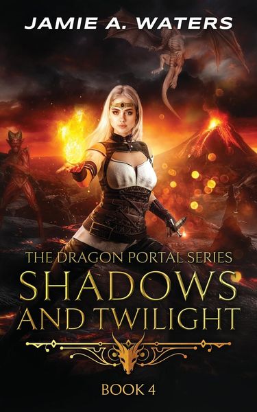 Produktbild: Shadows and Twilight (The Dragon Portal, #4)
