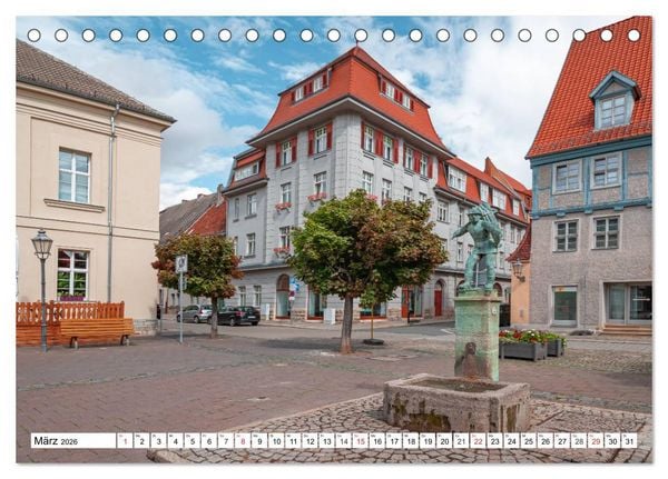 Produktbild: Stadt Aschersleben (Tischkalender 2026 DIN A5 quer), CALVENDO Monatskalender