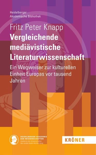 Produktbild: Vergleichende medi&auml;vistische Literaturwissenschaft