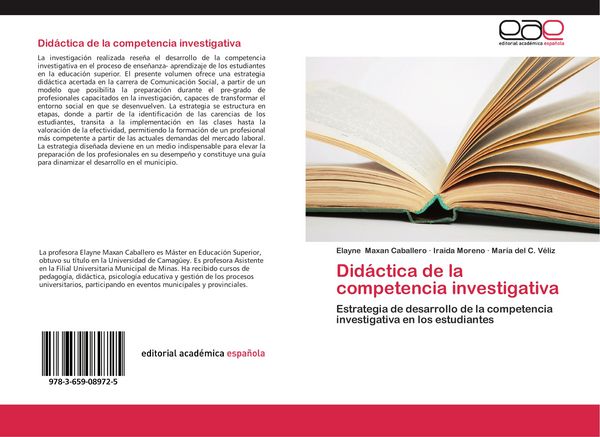 Produktbild: Did&aacute;ctica de la competencia investigativa