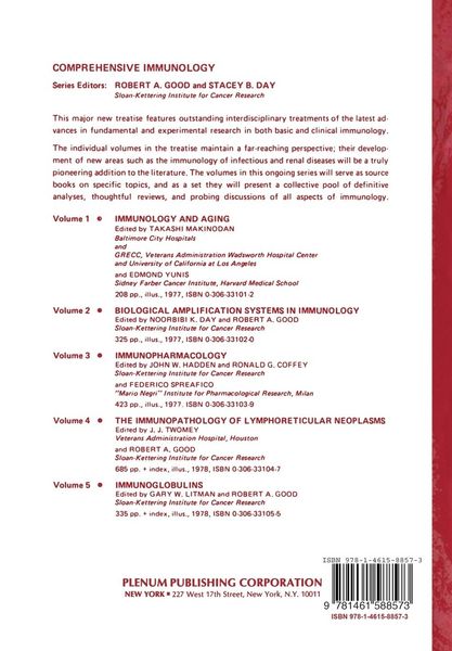 Produktbild: Immunity to Blood Parasites of Animals and Man