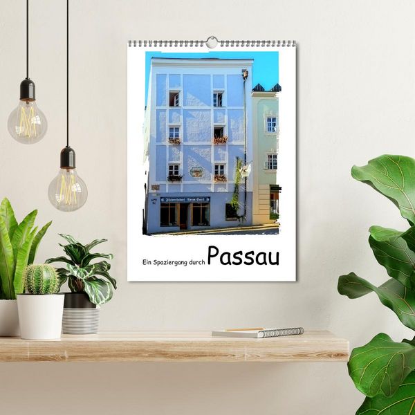 Produktbild: Ein Spaziergang durch Passau (Wandkalender 2026 DIN A3 hoch), CALVENDO Monatskalender