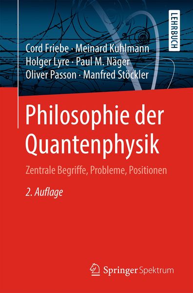 Produktbild: Philosophie der Quantenphysik