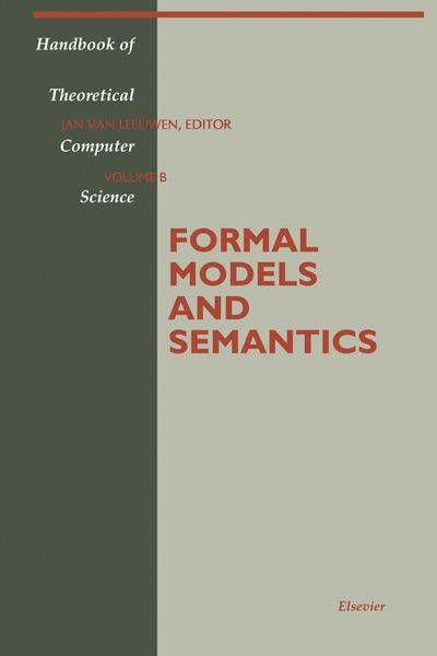 Produktbild: Formal Models and Semantics