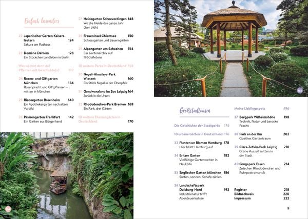 Produktbild: Gartenreisen - Botanische G&auml;rten und Parks in Deutschland
