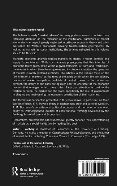 Produktbild: The Constitution of Markets
