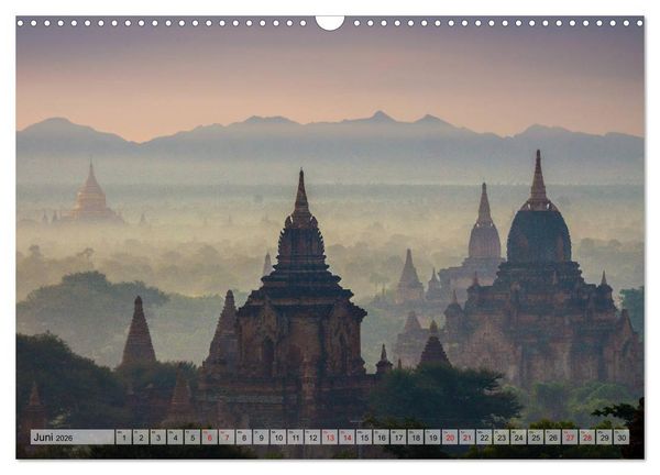 Produktbild: Die Magie Asiens (Wandkalender 2026 DIN A3 quer), CALVENDO Monatskalender