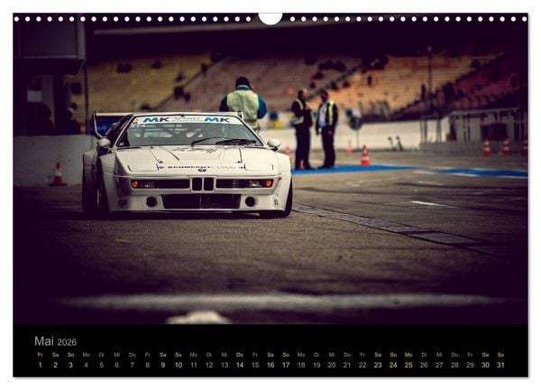 Produktbild: Classic BMW Racing (Wandkalender 2026 DIN A3 quer), CALVENDO Monatskalender