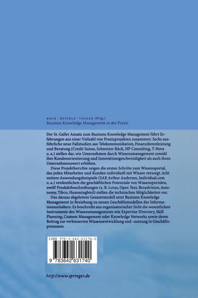 Produktbild: Business Knowledge Management in der Praxis