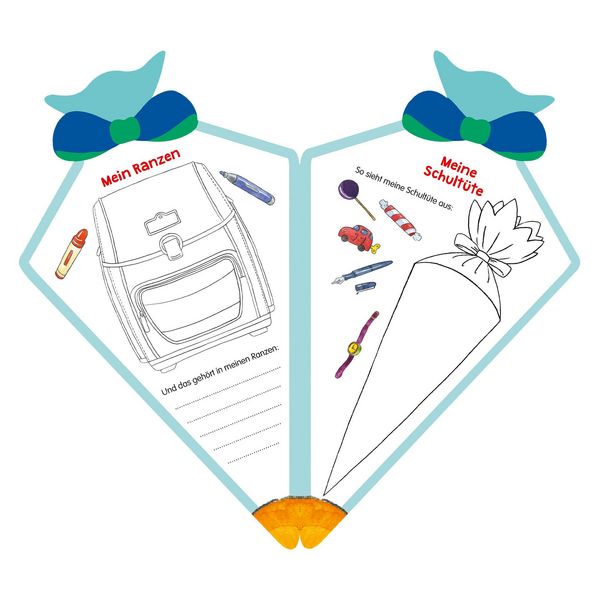 Produktbild: In die Schule, fertig, los! Schult&uuml;tenbuch