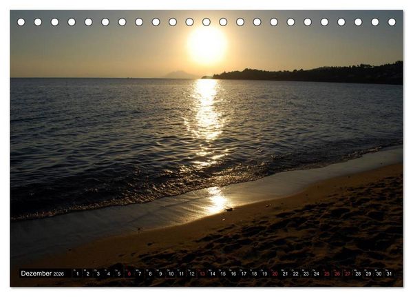 Produktbild: Skiathos Skopelos und Alonissos Griechenland (Tischkalender 2026 DIN A5 quer), CALVENDO Monatskalender