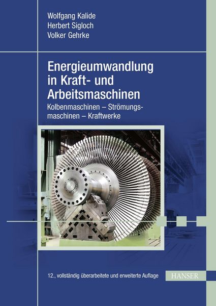 Produktbild: Energieumwandlung in Kraft- und Arbeitsmaschinen