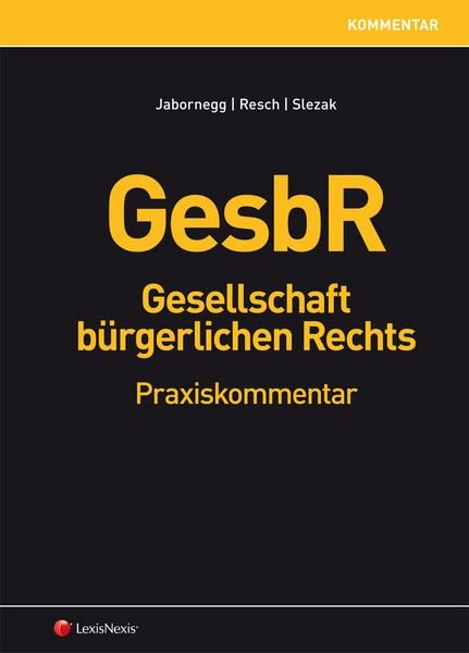 Produktbild: Gesellschaft b&uuml;rgerlichen Rechts - GesbR