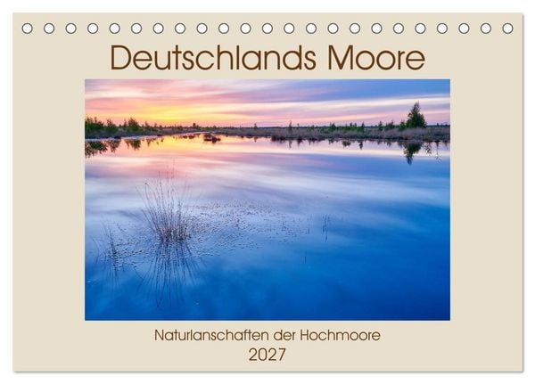 Produktbild: Deutschlands Moore (Tischkalender 2027 DIN A5 quer), CALVENDO Monatskalender