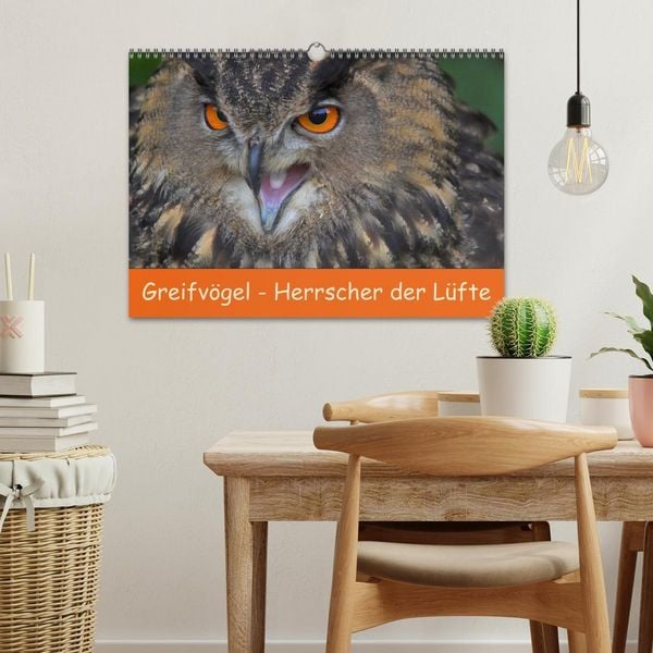 Produktbild: Greifv&ouml;gel - Herrscher der L&uuml;fte (Wandkalender 2026 DIN A3 quer), CALVENDO Monatskalender