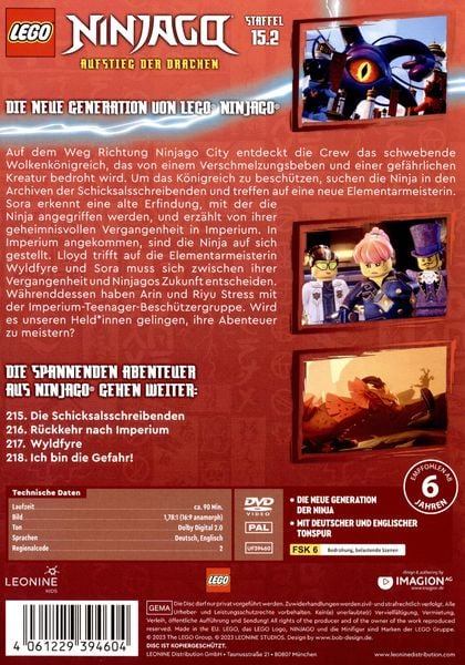 Produktbild: LEGO Ninjago - Staffel 15.2