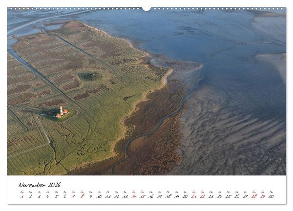 Produktbild: Naturpark Wattenmeer und Helgoland (Wandkalender 2026 DIN A2 quer), CALVENDO Monatskalender