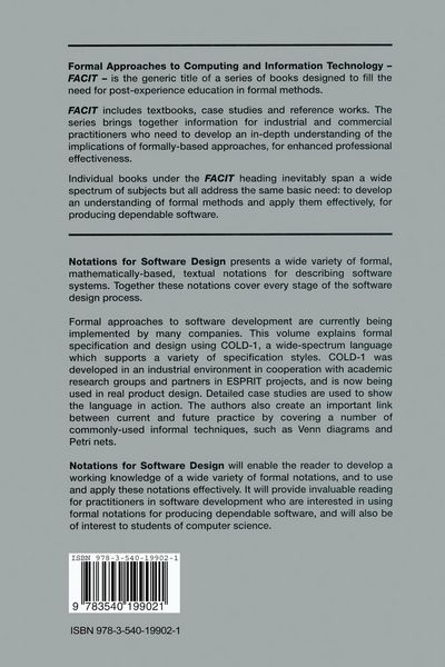 Produktbild: Notations for Software Design
