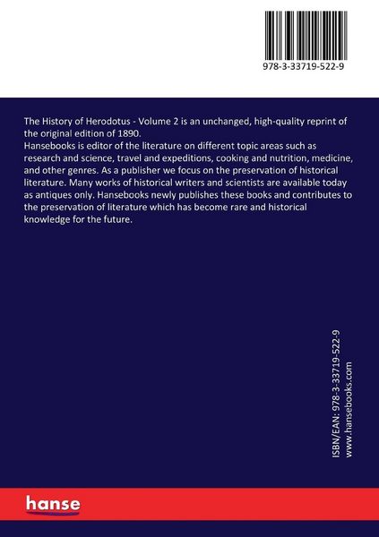 Produktbild: The History of Herodotus