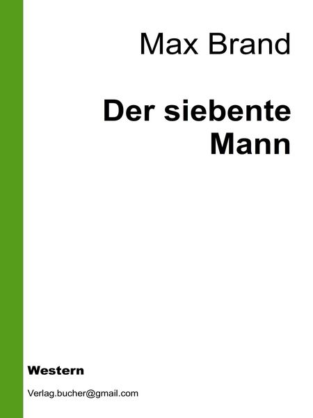 Produktbild: Der siebente Mann