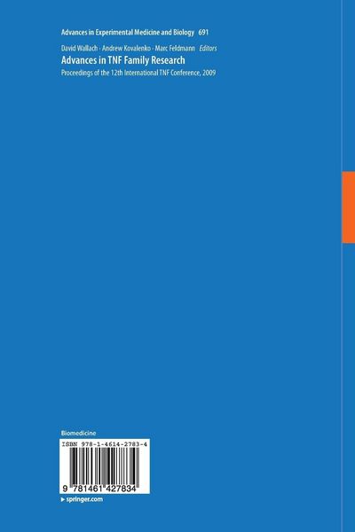 Produktbild: Advances in TNF Family Research