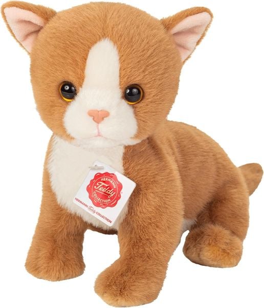 Produktbild: Teddy Hermann 918424 - Babykatze rot, 24 cm, Pl&uuml;schtier