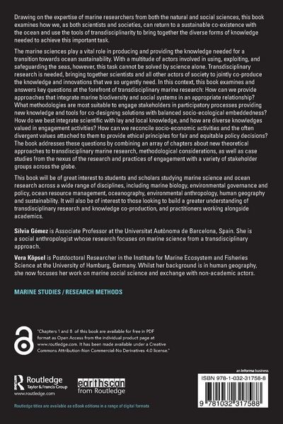 Produktbild: Transdisciplinary Marine Research