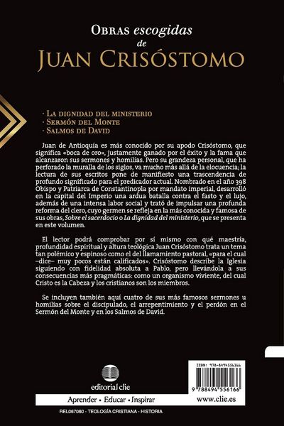 Produktbild: El Obras escogidas de Juan Cris&iquest;&iquest;stomo