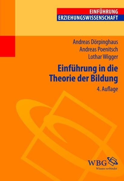 Produktbild: Einf&uuml;hrung in die Theorie der Bildung