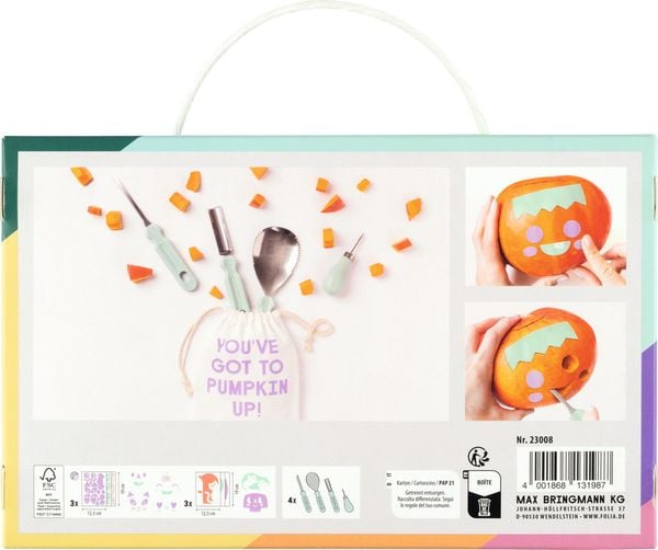 Produktbild: FOLIA&reg; K&uuml;rbis-Schnitz-Set