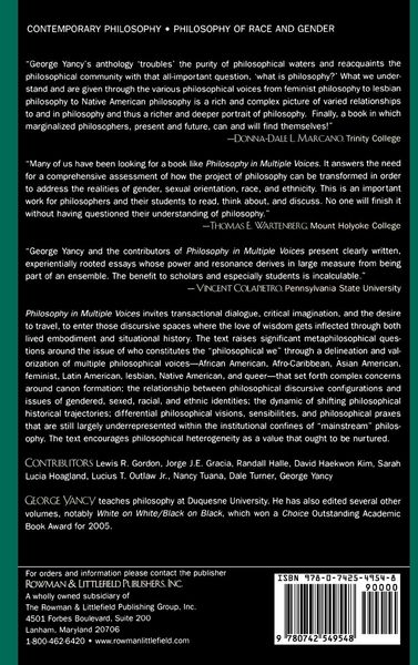 Produktbild: Philosophy in Multiple Voices